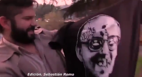 Nueva polémica involucra a Boric: Kast reflota video del diputado con polera de Jaime Guzmán