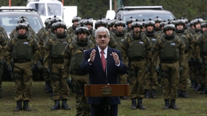 Gobierno cede y Presidente Piñera confirma retiro de Comando Jungla de La Araucanía