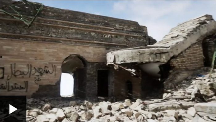 El sorprendente tesoro arqueológico hallado bajo una mezquita que Estado Islámico destruyó en Irak