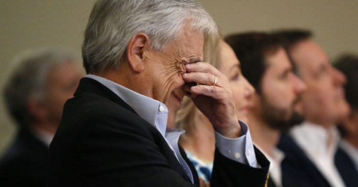 Piñera hablando durante su campaña de «poner parientes en el Gobierno» antes de nombrar a su hermano embajador de Chile en Argentina