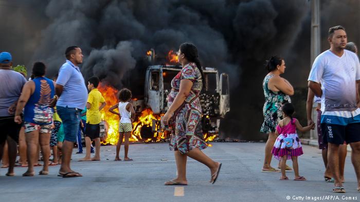 Brasil despliega tropas para detener ataques criminales