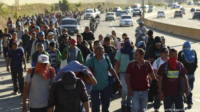 Trump: México «no hace nada» para detener la caravana de migrantes