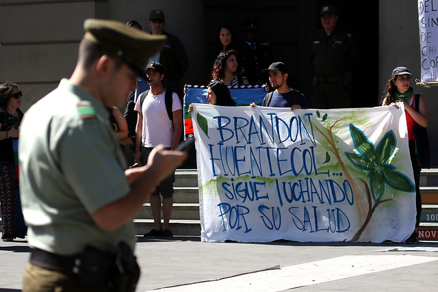 Solo una condena de libertad vigilada para el carabinero que disparó al joven mapuche Brandon Hernández Huentecol