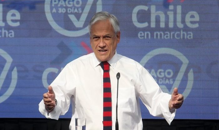 Piñera defiende su gestión económica y trata de «incrédulos» a los que no confían que Chile creció 4% el 2018