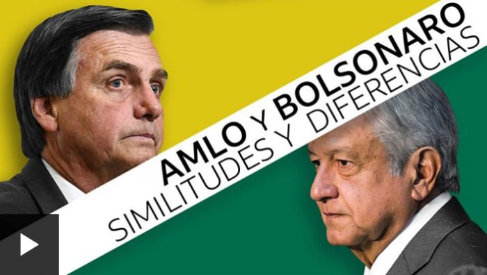 AMLO y Bolsonaro: en qué se parecen y en qué se diferencian los nuevos presidentes de México y de Brasil
