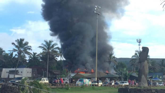 Incendian Juzgado de Letras y Garantía de Rapa Nui