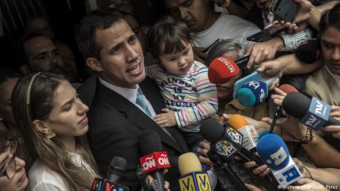 Estados Unidos condena «atroz intimidación» contra Guaidó