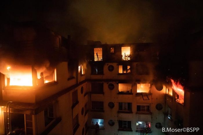 Una detenida por el incendio que causó al menos 10 muertos en París