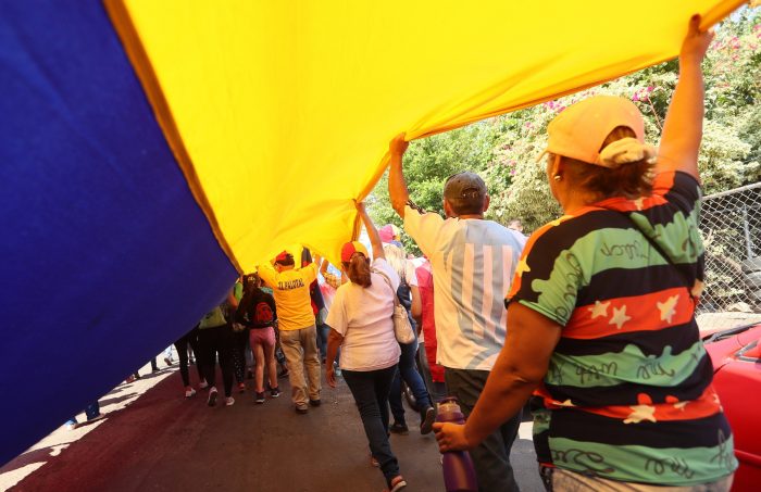 El «Efecto Guaidó» vuelve a llenar las calles de Venezuela por la ayuda humanitaria