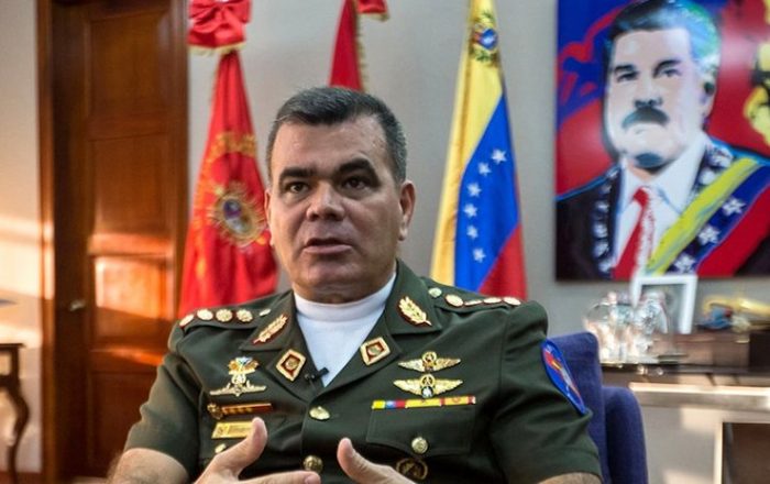 Vladimir Padrino, ministro de Defensa de Maduro: “Intento de golpe de Estado es de una magnitud muy insignificante»