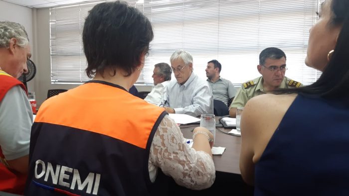 Piñera promete Ley de Seguridad del Estado por incendios en La Araucanía: “Perseguiremos a los culpables hasta el fin del mundo”