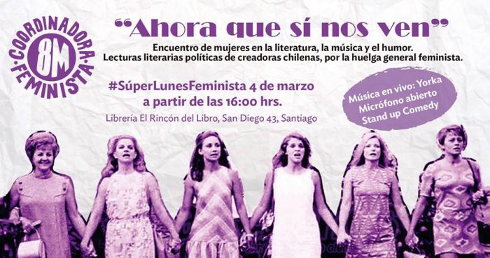 Encuentro de mujeres en la literatura, la música y el humor en Rincón del Libro
