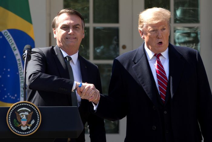 Trump y Bolsonaro ponen a prueba su relación
