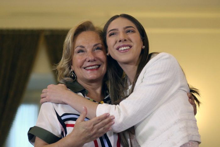 Fabiana Rosales, esposa de Juan Guaidó, en su visita a Chile: la situación en Venezuela es «un caso de humanidad»
