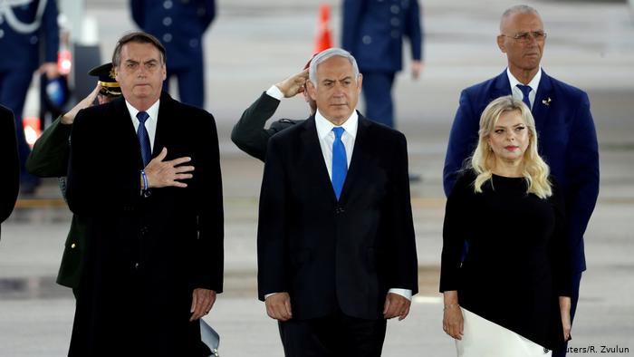 Jair Bolsonaro inicia visita oficial a Israel