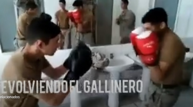 Se filtra video de pelea del conscripto que protagonizó balacera en Iquique con un compañero del Ejército
