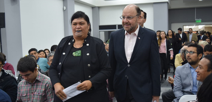 Ministro Moreno tras conversatorio con ministra maorí: «Sí se puede cambiar la historia y que haya desarrollo para todos»