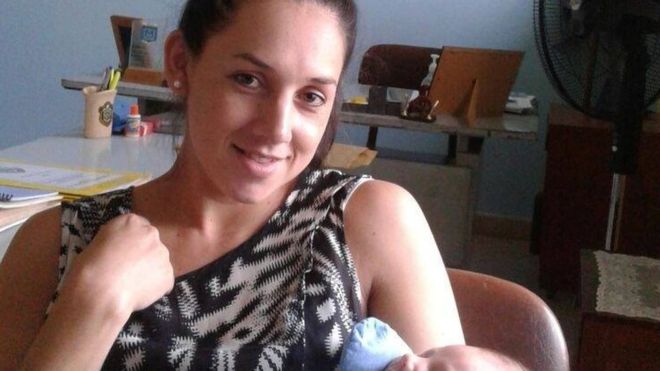 Carmen Quinteros, la militar a la que condenaron en Paraguay por pedir un permiso de lactancia y se convirtió en una «heroína»