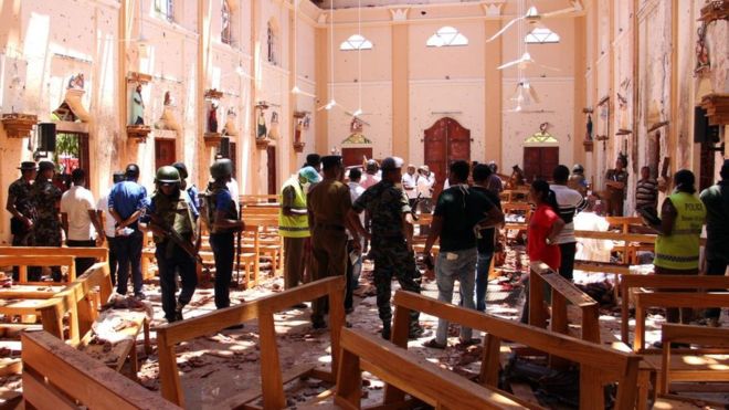 El caos y el horror tras la matanza del Domingo de Resurrección en Sri Lanka