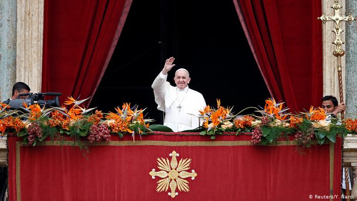 El Papa Francisco pide el fin de la crisis en Venezuela y la paz en Nicaragua