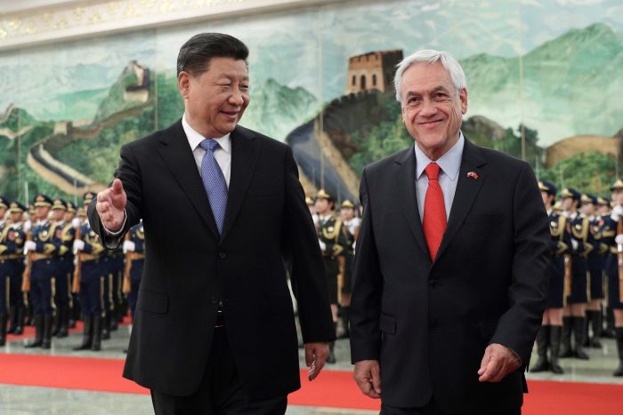 Piñera comienza su visita a China con firma de plan para impulsar relaciones