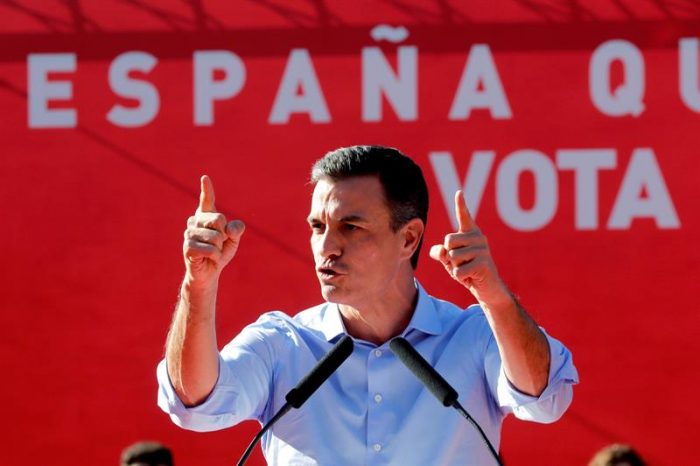 Elecciones en España: sondeo da por ganador al PSOE tras cierre de mesas
