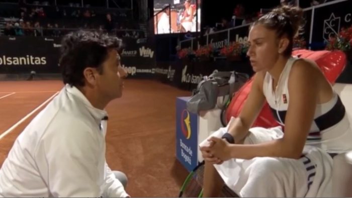 «¿Me pongo faldita y juego yo?»: la polémica arenga de un entrenador a la tenista Sara Sorribes