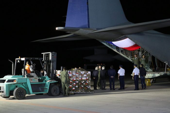 Entre viáticos y combustible: avión de la FACh que transportó ayuda humanitaria a Venezuela costó casi $40 millones