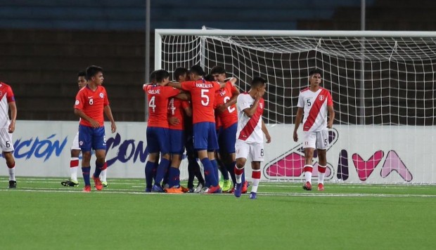 La Roja derrotó a Perú y se afianza en liderato del Sudamericano Sub 17