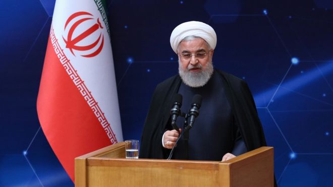 «Ustedes son los líderes del terrorismo mundial»: la fuerte respuesta del presidente de Irán a EEUU