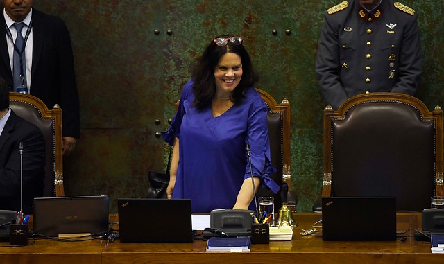 La ovación a Maya Fernández como “presidenta” de la Cámara de Diputados
