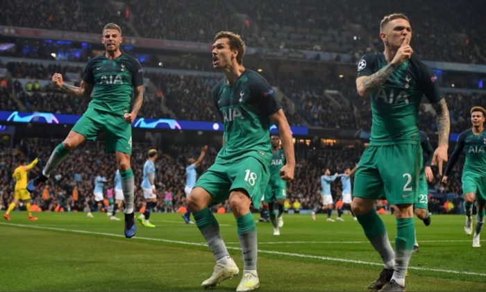 Electrizante partido: Tottenham sorprendió al Manchester City y le robó la clasificación gracias al VAR