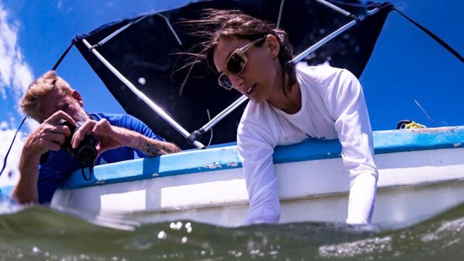 Ilena Zanella, la científica que ganó el «Oscar verde» por crear el primer santuario de tiburones de Costa Rica