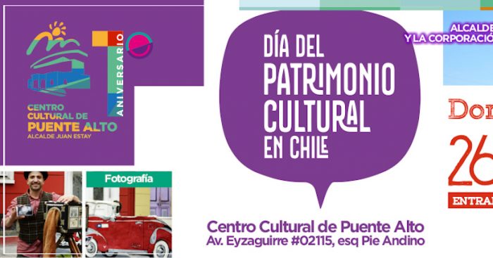 Día del Patrimonio: Variadas actividades en Centro Cultural de Puente Alto