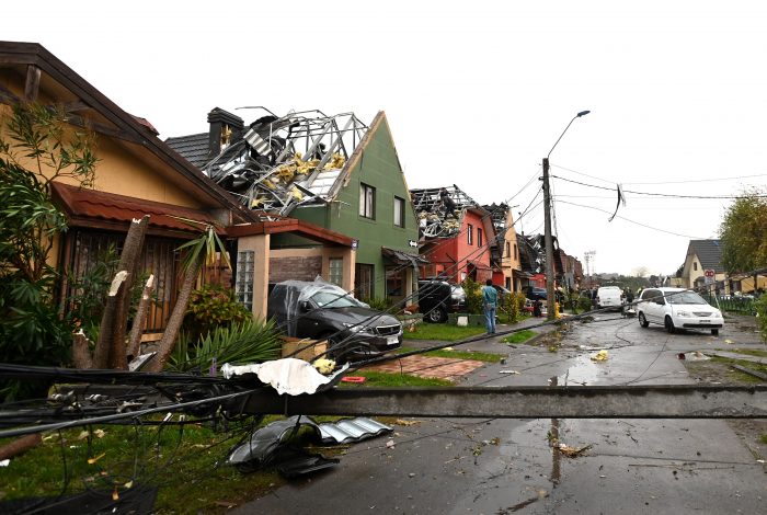 Piñera confirma que el Ejército y la Armada trabajarán en la reparación de viviendas en zonas afectadas por tornado