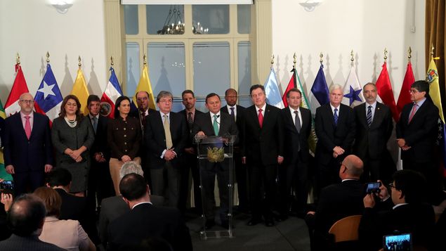 Grupo de Lima pospone su reunión en Guatemala sobre la crisis de Venezuela