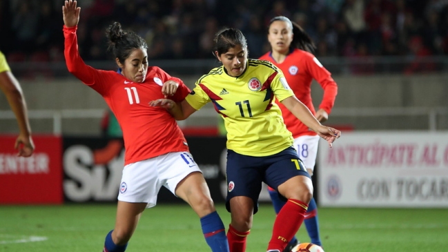 «La Roja» femenina jugará amistoso con Colombia antes de viajar al Mundial de Francia