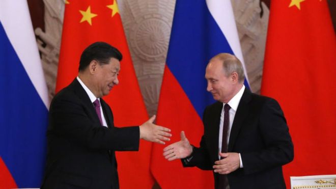 Guerra comercial: cómo Rusia y China están reforzando sus lazos a «un nivel sin precedentes» como respuesta a Estados Unidos