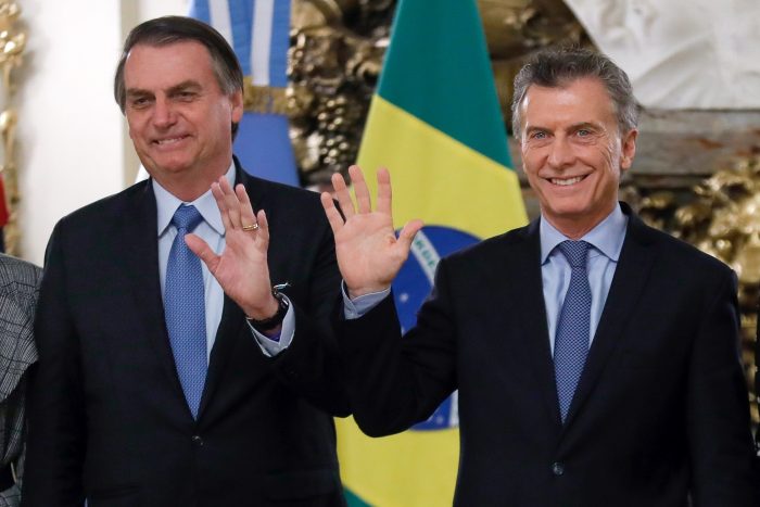 Bolsonaro dice junto a Macri que Suramérica no quiere «más Venezuelas»