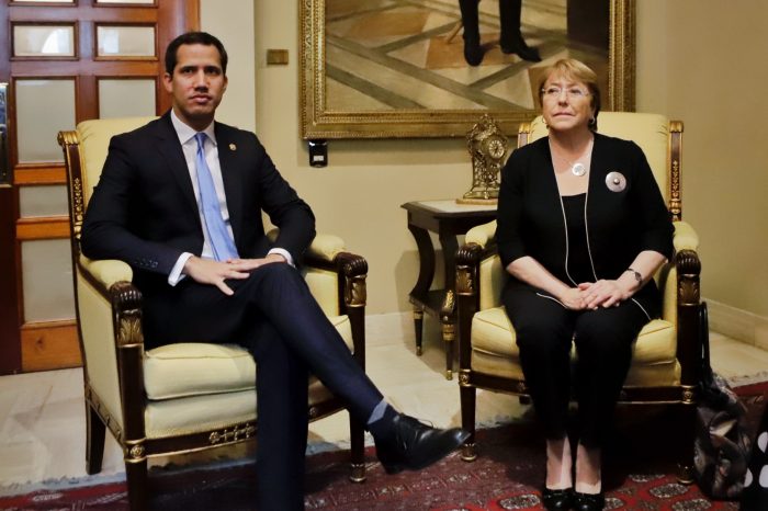 Guaidó destacó visita de Bachelet a Venezuela: «Es significativo para el mundo este reconocimiento a la crisis»
