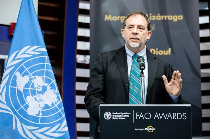 FAO Awards: Girardi recibió reconocimiento internacional por la Ley de Etiquetado  