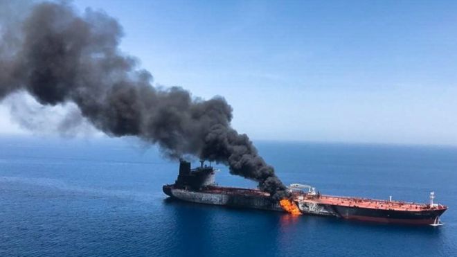 Estrecho de Ormuz: el firme rechazo de Irán a las acusaciones de Estados Unidos sobre las explosiones en dos petroleros