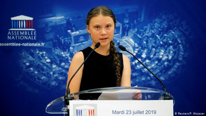 El boicot de parte de la derecha francesa contra la activista Greta Thunberg