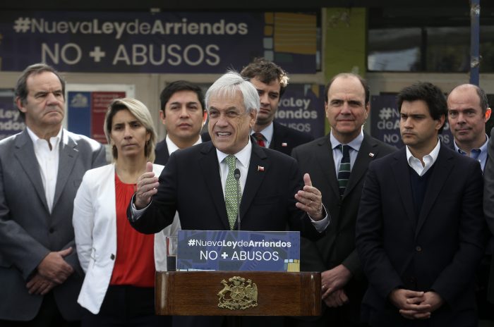 De un matinal a La Moneda: Piñera presenta iniciativa que modifica la Ley de Arriendo