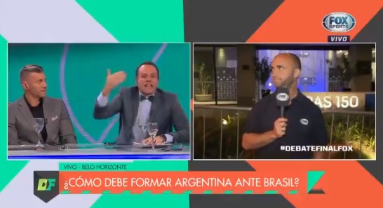 La bipolaridad de un periodista argentino: de no querer enfrentar a Chile en una posible final de Copa América, exigió ganarle a Brasil y Chile y llevar el trofeo