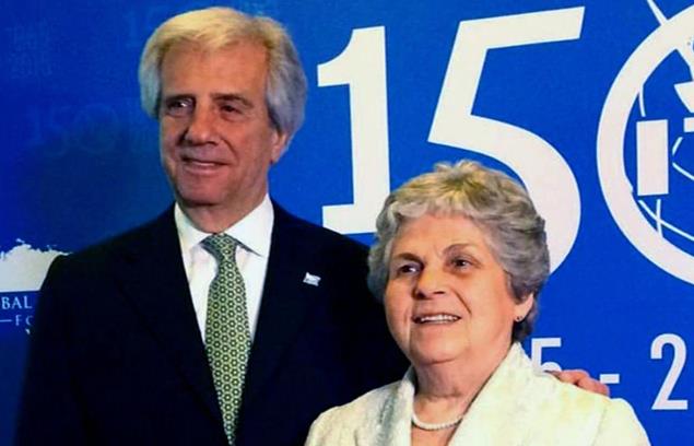 Pesar en Uruguay: fallece María Auxiliadora Delgado, esposa de Tabaré Vázquez