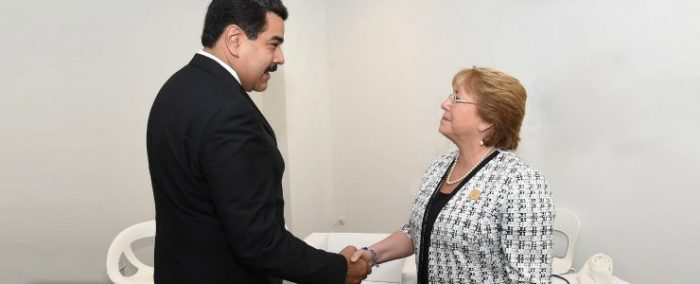 Maduro exige a Bachelet que rectifique las «mentiras» del informe de DD.HH.