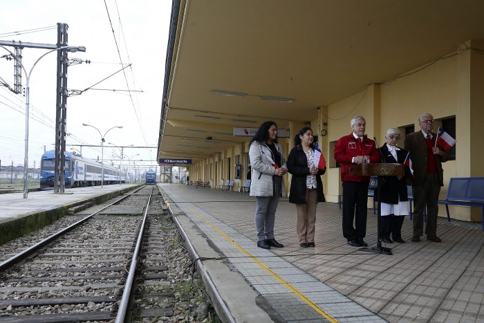 Beneficiará a 230 mil pasajeros: Gobierno anuncia mejoras en el servicio ferroviario Chillán-Santiago