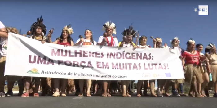 Campesinas e indígenas brasileñas demandan igualdad de género en Brasil