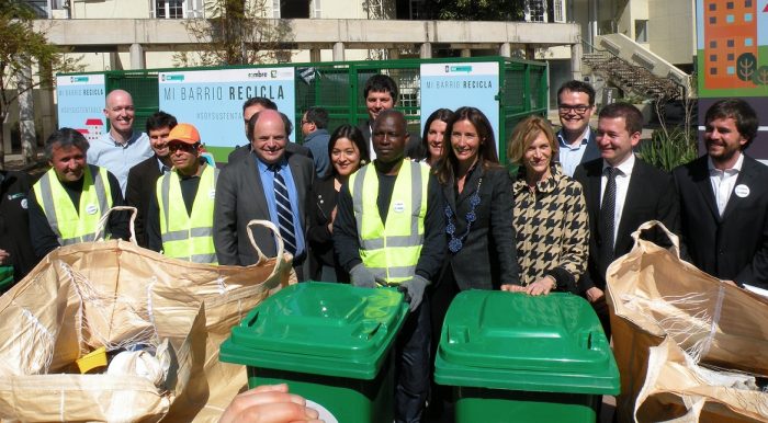 Comuna se adelanta la nueva forma de reciclar que se aplicará en todo Chile